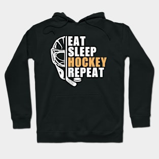 Eat Sleep Hockey Repeat Hoodie